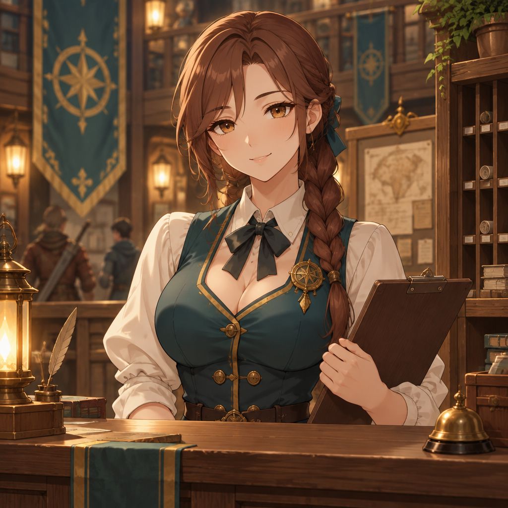 Nira Alder, Guild Receptionist
