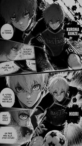 kurona Ranze y Hiori en colores sombríos